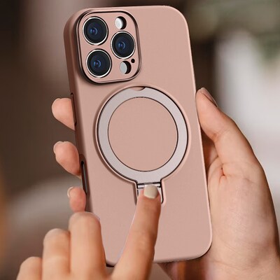 SaharaCase Venture MagSafe Phone Case for iPhone 16 Pro, Shock Absorbing, Desert Rose (CP00674)