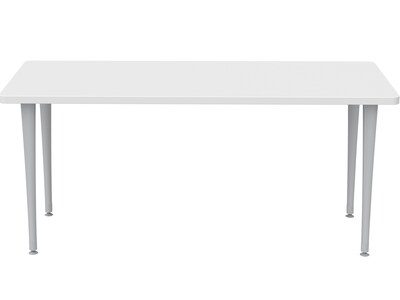 Safco Rumba Training Room Table, 24 x 60, Designer White (RBA6024PGSLDSWT)