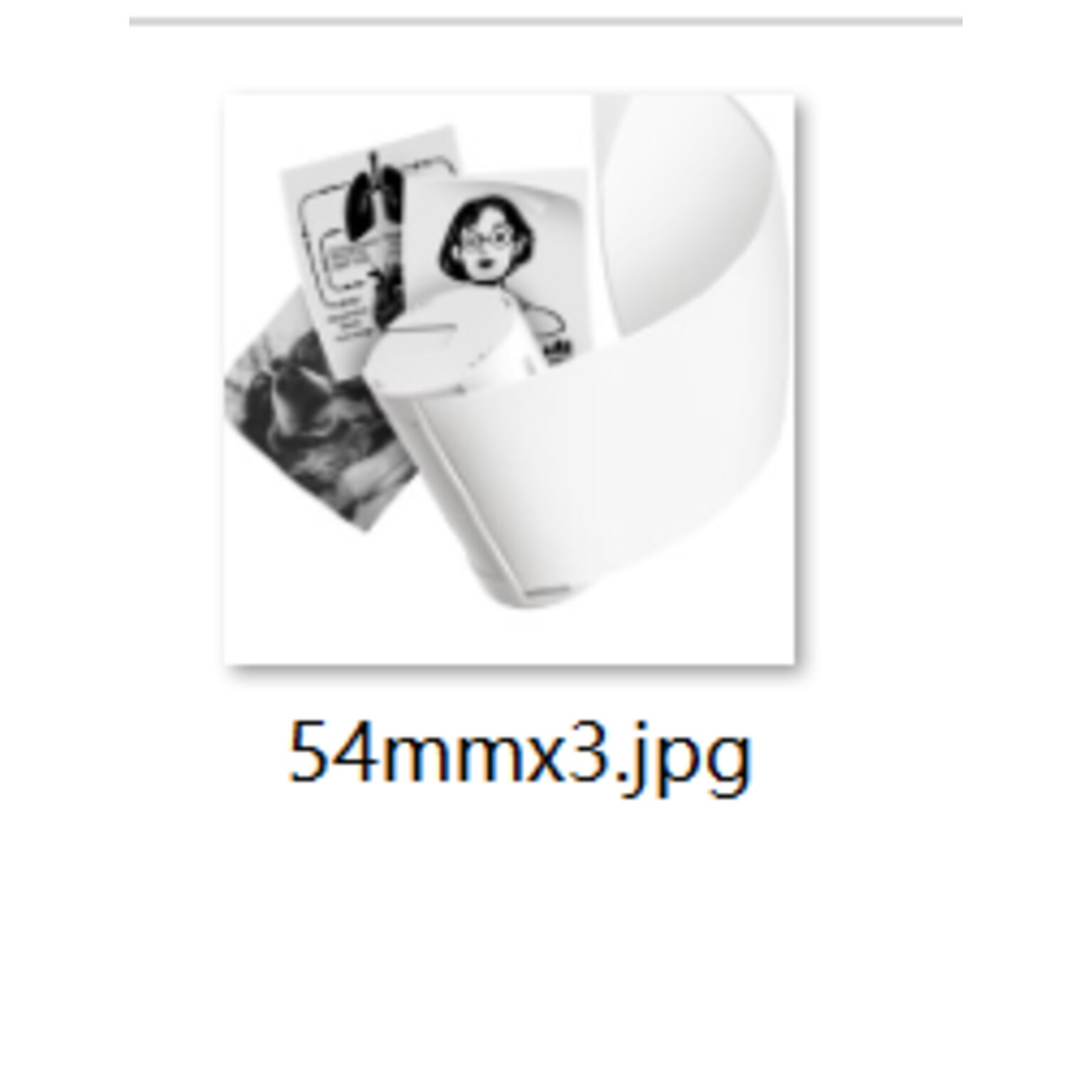 Nelko Label Paper 54mmx3.5m 2 Rolls/set for PM230, White (US-543500WH-2R)