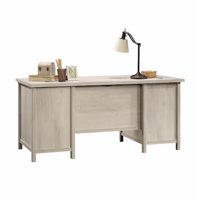 Sauder Costa 65"W Executive Desk, Chalked Chestnut (419954)