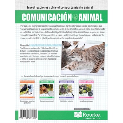 Carson-Dellosa Discovery Library Comunicación animal, Hardcover (CD-9781731654519)