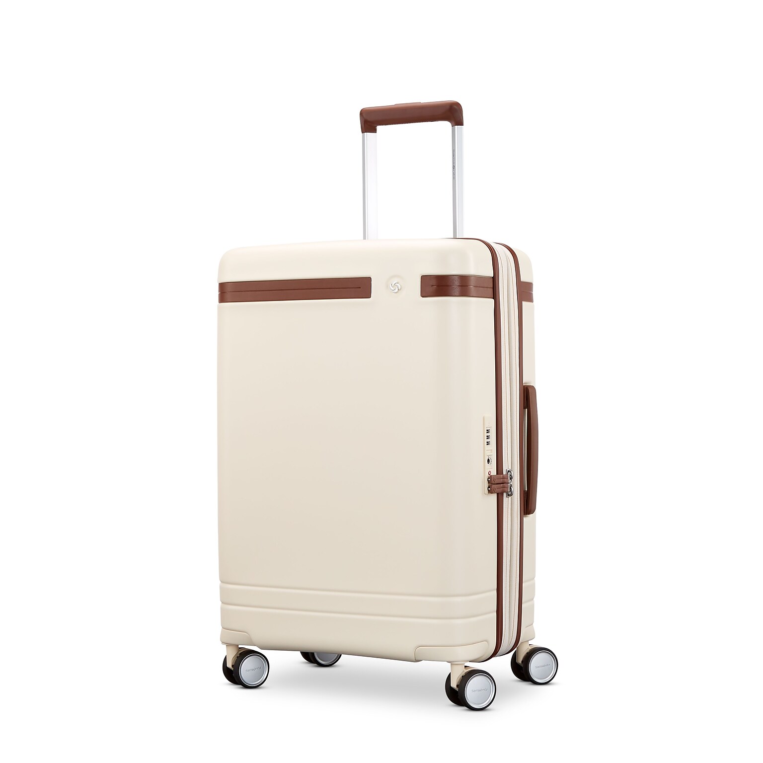 Samsonite Virtuosa Pickup Hardside Suitcase Spinner, Off White (149176-1627)