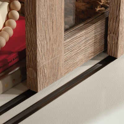 Sauder Dixon City 72"H 4-Shelf Bookcase, Brushed Oak (432891)