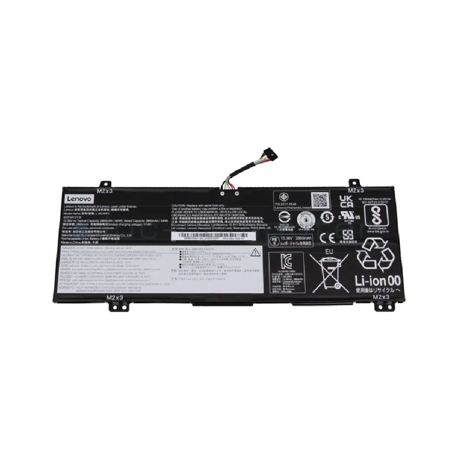 BTI Lithium-Ion Laptop Battery for L18C4PF3, 5B10W67415, SB10W67192, L18M4PF3, 5B10T09079, 5B10T09081, SB10W67311 (L18C4PF3-BTI)