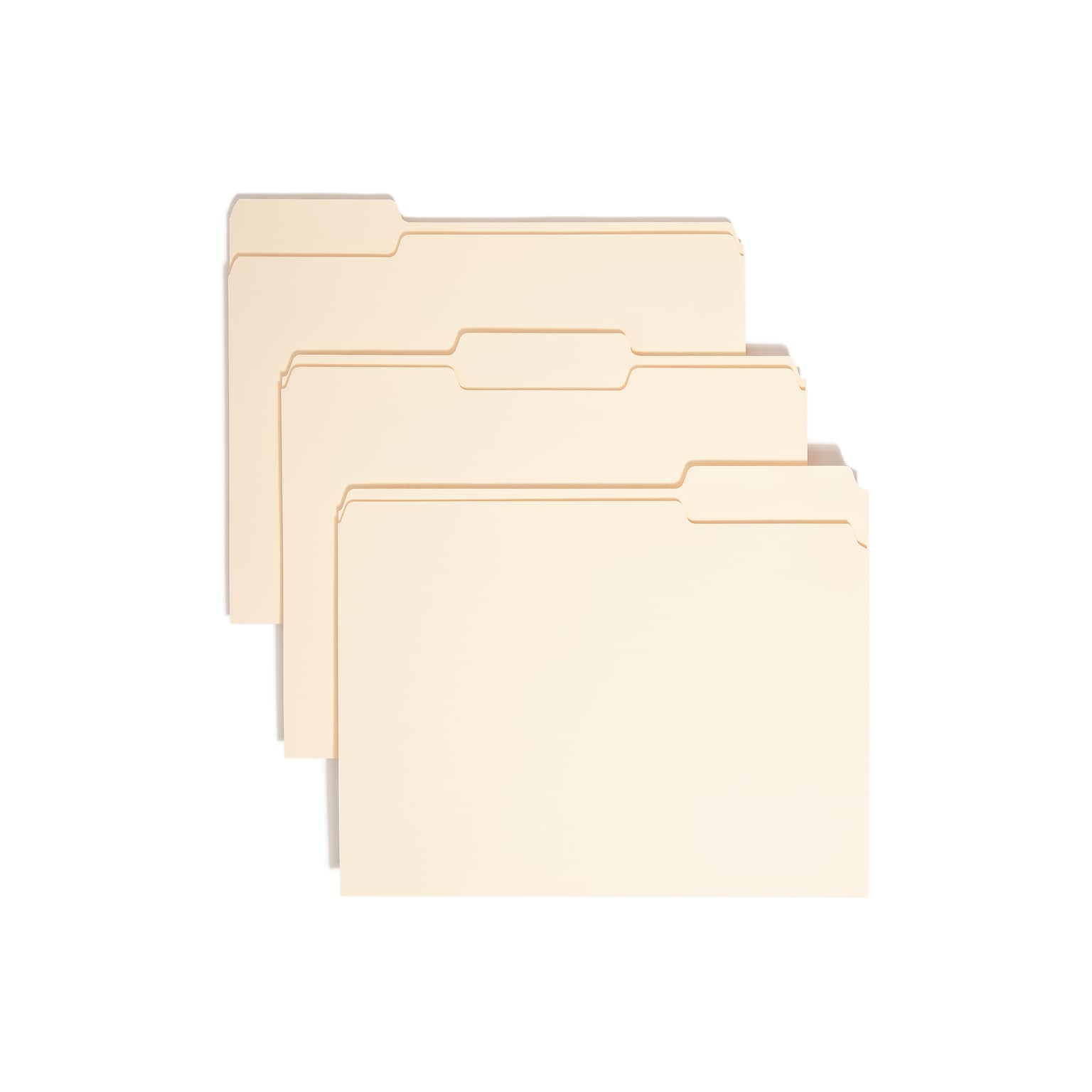 Smead File Folder, 1/3-Cut Tab, Letter Size, Manila, 100/Box (10338)