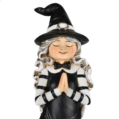 National Tree Company 9" Yoga Pose Witch Tabletop Decor (PG11-J145210022)