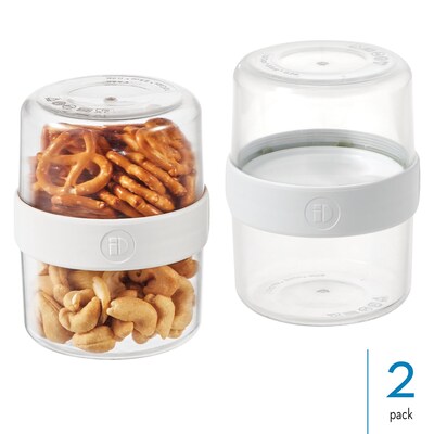 iDESIGN Stack n Snack Small Containers, 2/Pack (28210M2)