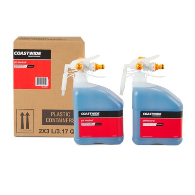 Coastwide Professional Floor Cleaner pH Neutral Concentrate for EasyConnect, 3L, 2/CT (CW3605EC-A)