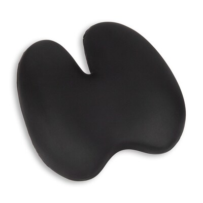 Mind Reader Memory Foam Lumbar Support Pillow Office Chair Back Cushion, Black (BBACK-BLK)