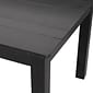 Flash Furniture HERCULES 60" Farm Dining Table, Black Wash (XAF60X38BK)