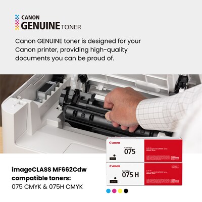 Canon imageCLASS MF662Cdw Wireless Color All-In-One Laser Printer, Best for Home Office (6928C016)