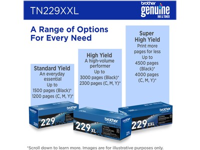 Brother TN229XXL Cyan Super High Yield Toner Cartridge (TN229XXLC)