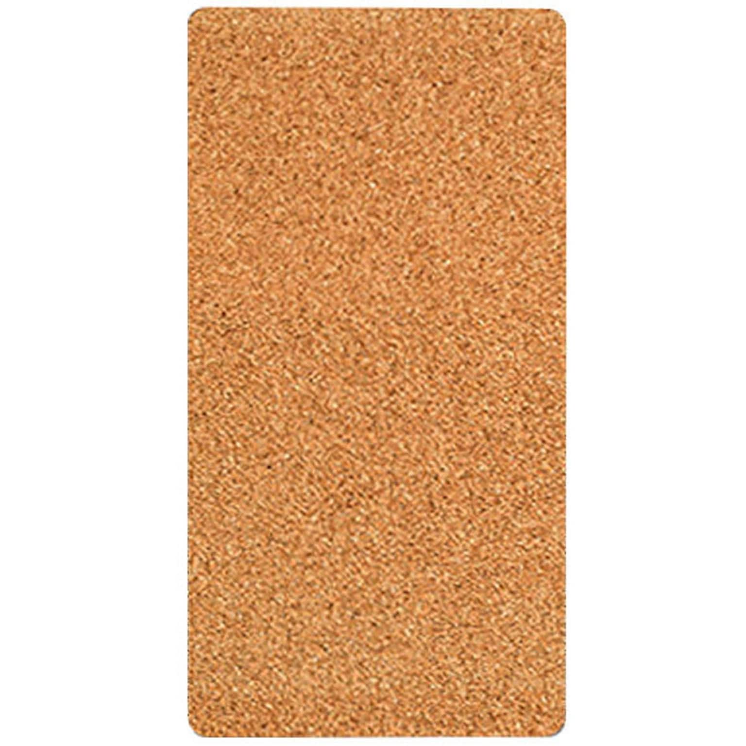 Lorell Do-it-Yourself Cork Bulletin Board, Aluminum Frame, 36 x 18 (LLR18328)