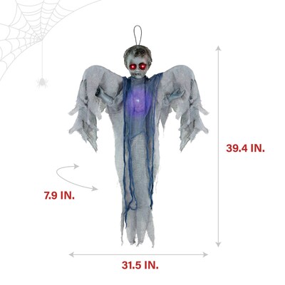 Haunted Hill Farm Animatronic Haunted Angel (HHANGEL-1HLSA)