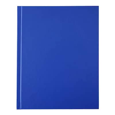 Rediform Chemistry Lab Notebook, 7.5 x 9.25, Narrow Ruled, 60 Green Tint Sheets, Blue Cover (43571)