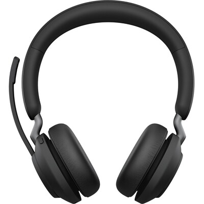 Jabra Evolve2 65 Wireless Bluetooth Stereo On Ear Phone & Computer Headset, USB Type-A, UC Certified (26599-989-989-01)
