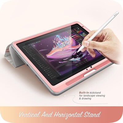 i-Blason Cosmo Plastic 11" Fashion Case for iPad Air 11" 6th Generation, Marble