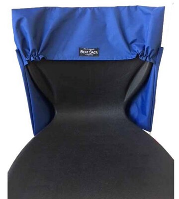 Seat Sack Seat Storage, 18" x 11" x 4", Blue, 10/Pack (00119BUNDLE)