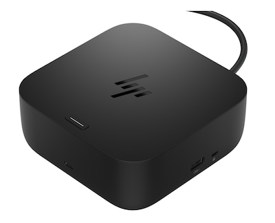 HP Universal USB-C Docking Station for Laptops, Black (BS7S5AA#ABA)