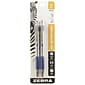 Zebra G-301 Retractable Gel Pen, Medium Point, 0.7mm, Blue Ink, 2 Pack (41322)