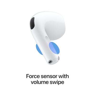 Apple AirPods 5 Wireless Active Noise Cancellation Earbuds with Wireless Charging Case, Bluetooth, White (MKFT4LL/A)