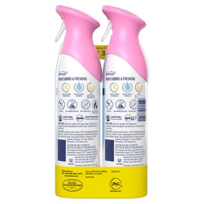 Febreze Odor-Eliminating Air Freshener with Downy April Fresh Scent, 2 count, 8.8 oz each (97812)