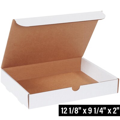 12.125 x 9.25 Literature Mailer, White, 50/Bundle (M1292)