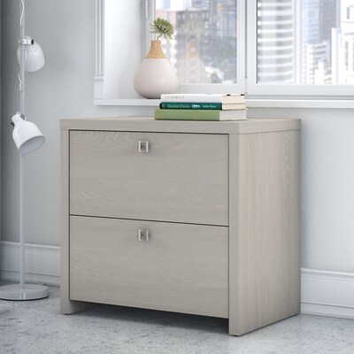 Bush Business Furniture Echo Lateral File Cabinet, Gray Sand (KI60202-03)