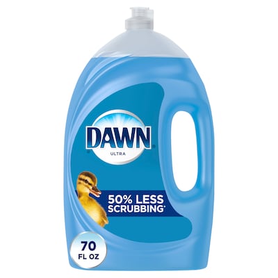 Dawn Ultra Liquid Dish Soap, Original Scent, 70 oz., 6/Carton (91451)