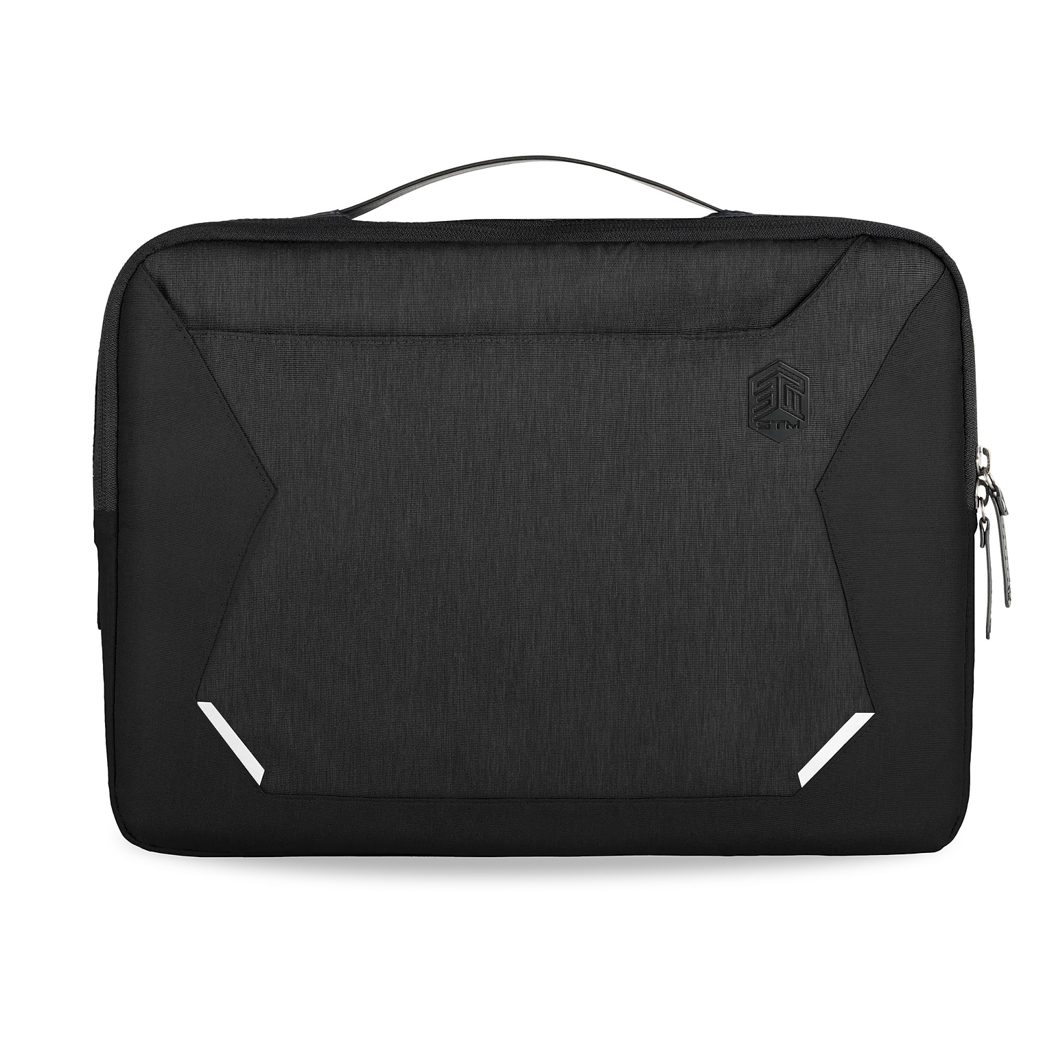 STM Myth Polyester Briefcase, Laptop Compatible, TSA Checkpoint Friendly, Black (STM-117-431M-01)