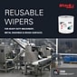 WypAll PowerClean X80 Heavy Duty Wipers, White, 475 Sheets/Roll (41025)