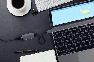 Satechi Aluminum Type-C to Gigabit Ethernet Adapter, Space Gray (ST-TCENM)