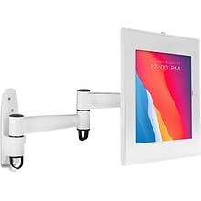 Mount-It! Adjustable Anti-Theft iPad Wall Mount with Swing Arm, White (MI-3774W_G10)