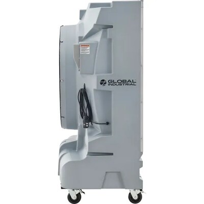 Global Industrial 36" Portable Evaporative Cooler, 3-Speed, 74 Gallon Capacity, Gray (293132)