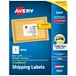 Avery TrueBlock Inkjet Shipping Labels, 3-1/3" x 4", White, 6 Labels/Sheet, 100 Sheets/Box (8464)