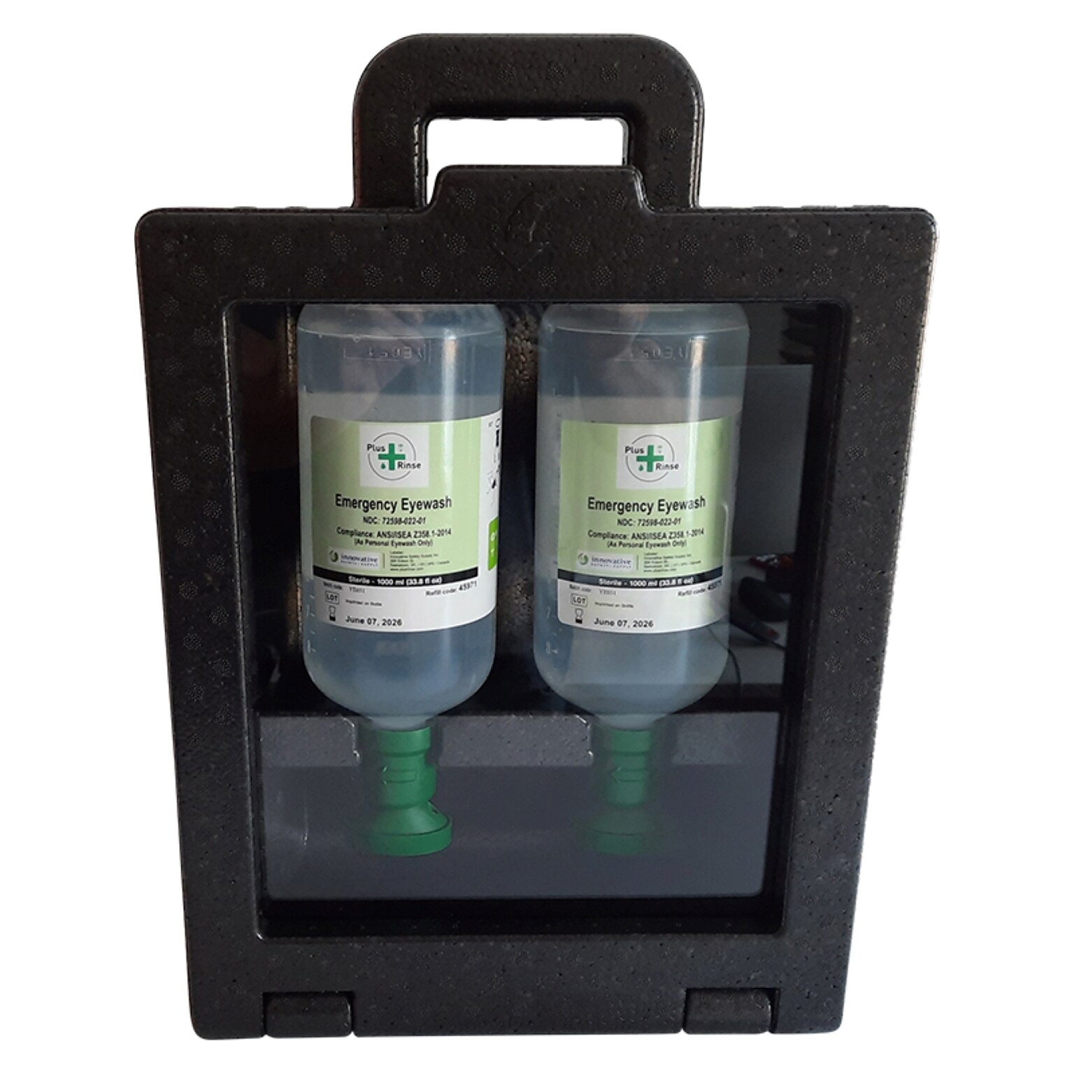 Plus Rinse Large Eyewash Station, 33.8 oz (48169)