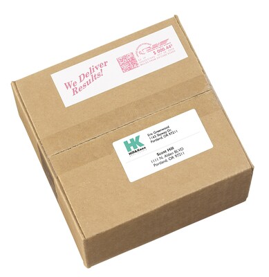 Avery Postage Meter Shipping Labels, Matte White, 1 25/32" x 6", White, 60 Labels/Pack (5289)