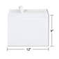 Staples Wove Side-Opening EasyClose Booklet Envelopes, 9" x 12", White, 100/Box