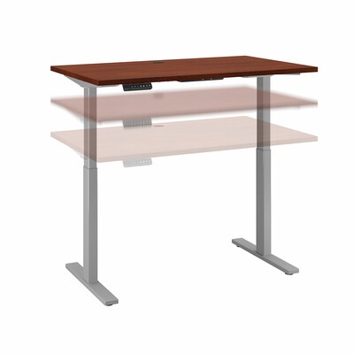 Bush Business Furniture Move 60 Series 48W Electric Height Adjustable Standing Desk, Hansen Cherry