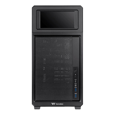 Thermaltake TR300 TG ATX Mid Tower Computer Case, Black (CA-11M-00M1WN-01)