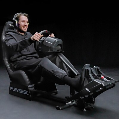 Playseat Evolution Alcantara Racing Simulator Cockpit, Black (REM.00008)