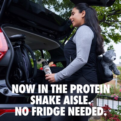 OIKOS Vanilla Protein Shake, 12 oz., 12 Bottles/Carton (203373)