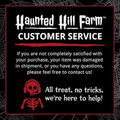 Haunted Hill Farm Life-Size Animatronic Skeleton Reaper (HHRPR-24FLSA)