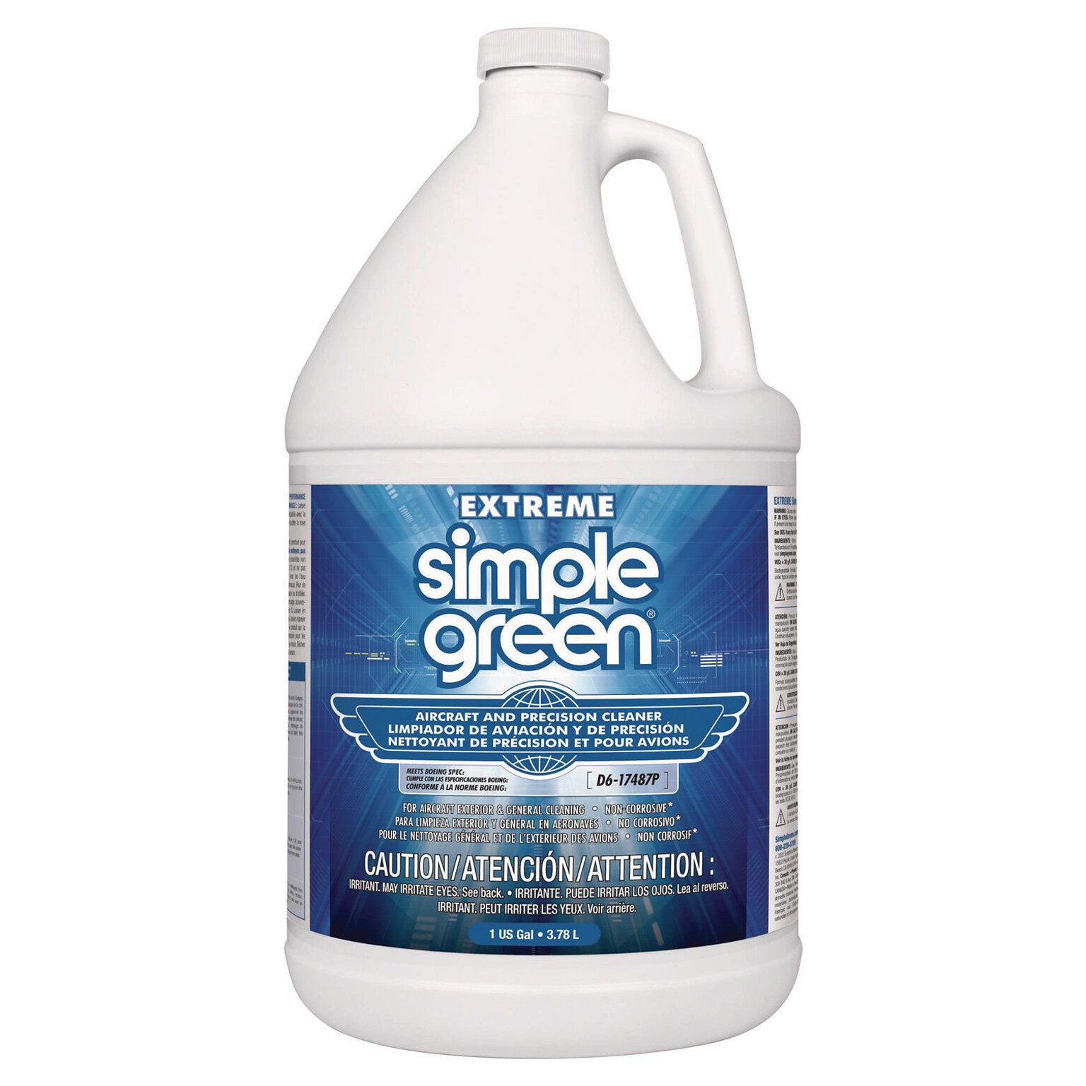 Simple Green Extreme Aircraft and Precision Equipment Cleaner, 1 gal Bottle, 4/Carton (SMP13406)