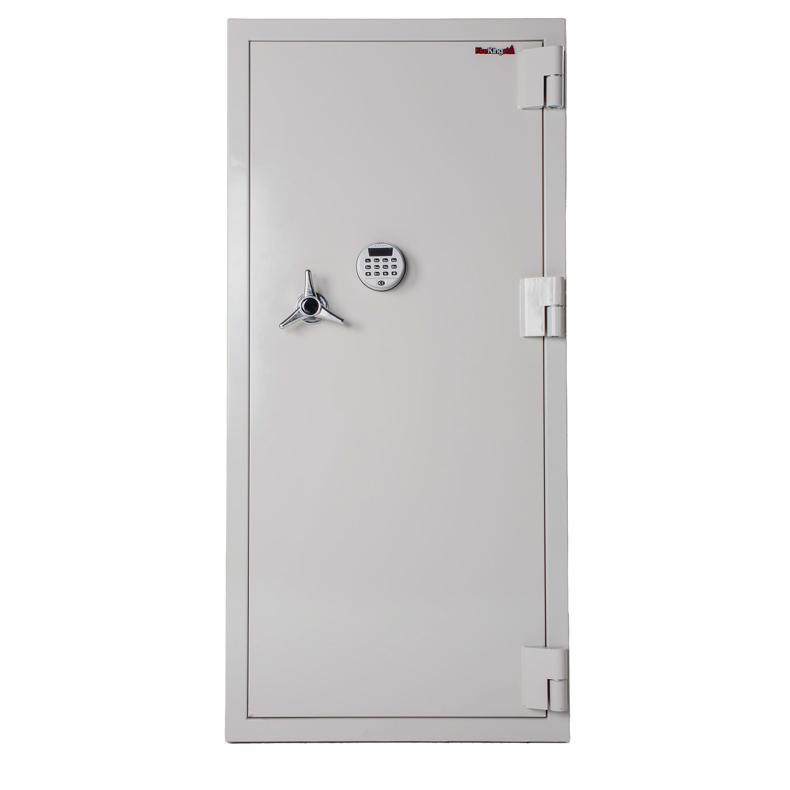 FireKing Fire-Rated Safe with 3-Adjustable Shelves, 14.6 Cu. Ft., White (KF5322-1WHE)