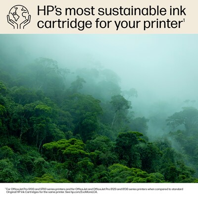 HP 923e EvoMore Black High Yield Ink Cartridge (4K0T7LN), print up to 1,000 pages