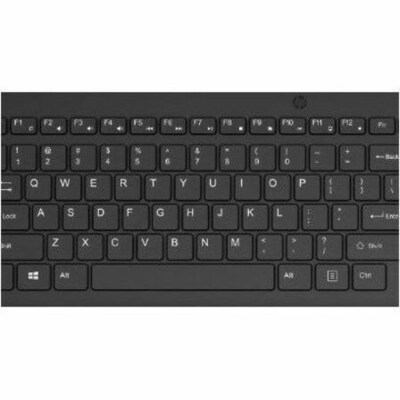 HP 330 Wireless Ergonomic Keyboard & Mouse Combo, Black (HP2V9E6AA)