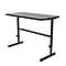 Correll 24W Rectangular Adjstable Standing Desk, Gray Granite (CST2448TF-15)