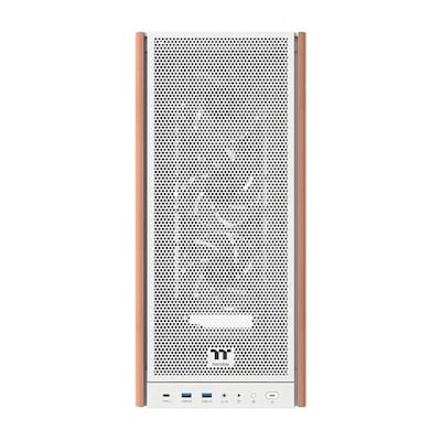 Thermaltake S370 WS ATX Mid-Tower Computer Case, Snow (CA-11J-OOM6WN-00)