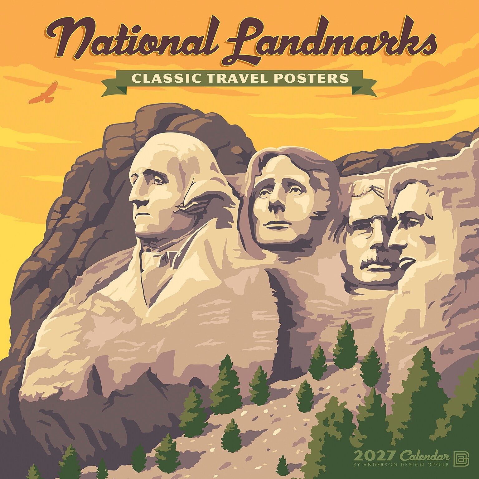 2027 Willow Creek National Landmarks (ADG) 12 x 12 Monthly Wall Calendar (61435)